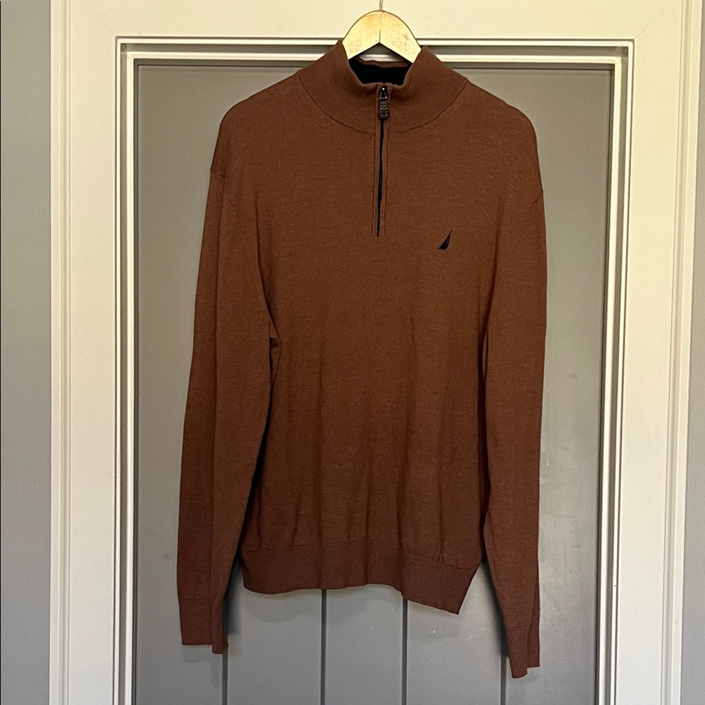 NAVTECH by Nautica Men’s Half-Zip Sweater Size XL